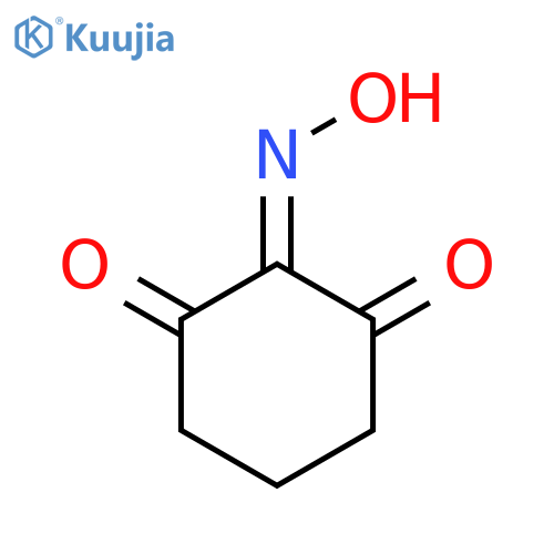 1,2,3-Cyclohexanetrione, 2-oxime structure