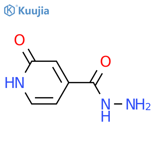 2-hydroxypyridine-4-carbohydrazide structure
