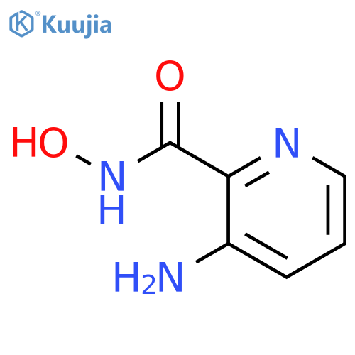 3-amino-N-hydroxy-2-Pyridinecarboxamide structure