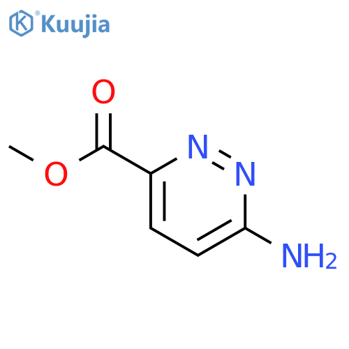 Methyl 6-aminopyridazine-3-carboxylate structure