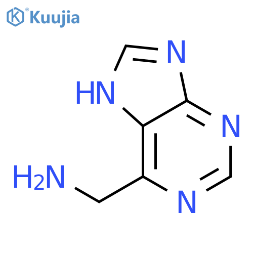 (7H-Purin-6-yl)methanamine structure