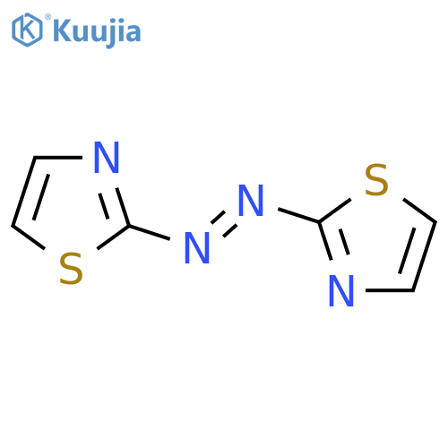 Thiazole, 2,2'-azobis- structure