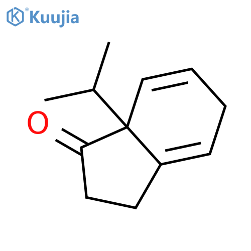 1H-Inden-1-one, 2,3,5,7a-tetrahydro-7a-(1-methylethyl)- structure