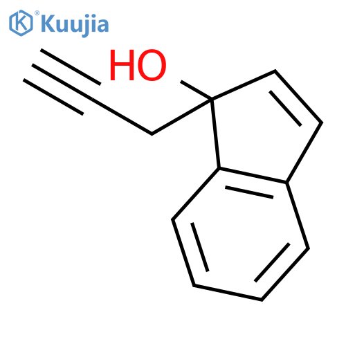 1H-Inden-1-ol, 1-(2-propynyl)- structure
