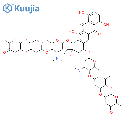 1-Hydroxyserirubicin structure