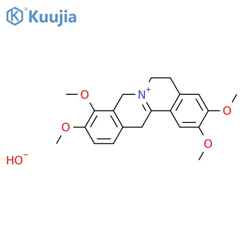 2,3,9,10-tetramethoxy-5,6,8,13-tetrahydroisoquino[3,2-a]isoquinolinium hydroxide structure