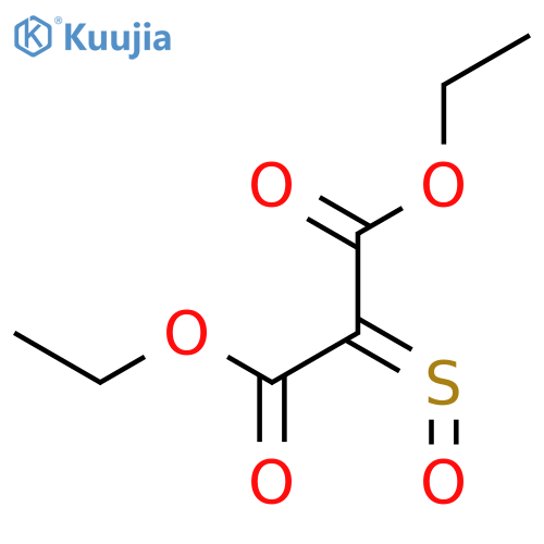 Propanedioic acid, sulfinyl-, diethyl ester structure