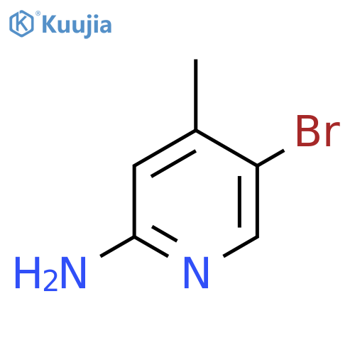 2-Amino-5-bromo-4-methylpyridine structure
