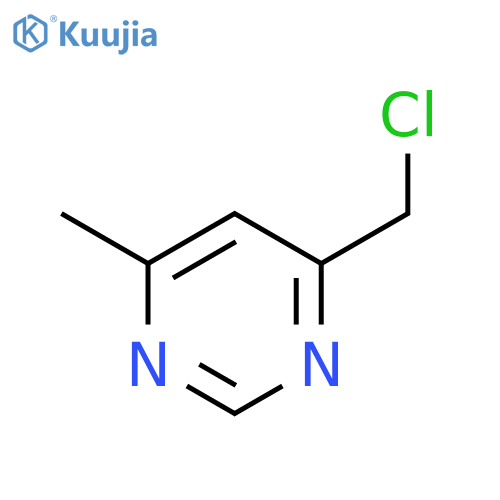 4-(chloromethyl)-6-methylpyrimidine structure