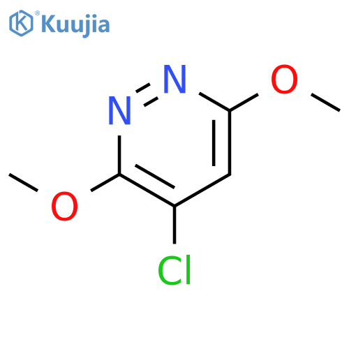 4-chloro-3,6-dimethoxy-Pyridazine structure