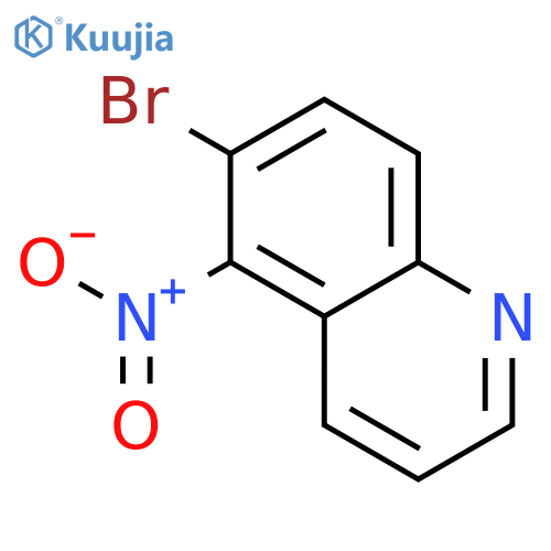 6-Bromo-5-nitroquinoline structure