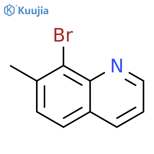 8-BROMO-7-METHYLQUINOLINE structure