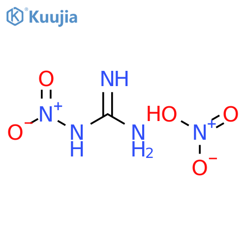 Guanidine, nitro-, mononitrate structure