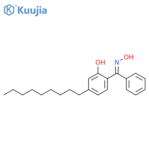 6-[(Hydroxyamino)(phenyl)methylidene]-3-nonylcyclohexa-2,4-dien-1-one structure