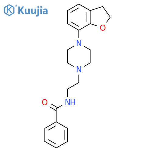 N-{2-[4-(2,3-Dihydro-1-benzofuran-7-yl)piperazin-1-yl]ethyl}benzamide structure