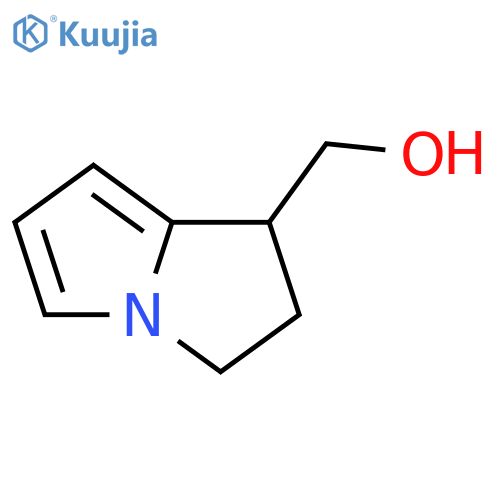 2,3-dihydro-1H-Pyrrolizine-1-methanol structure