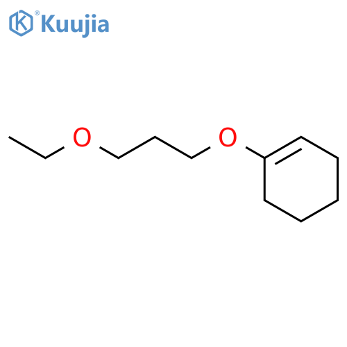 Cyclohexene, 1-(3-ethoxypropoxy)- structure