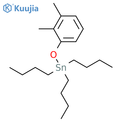 Stannane, tributyl(2,3-dimethylphenoxy)- structure