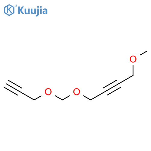 2-Butyne, 1-methoxy-4-[(2-propynyloxy)methoxy]- structure