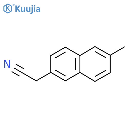 2-(6-Methylnaphthalen-2-yl)acetonitrile structure
