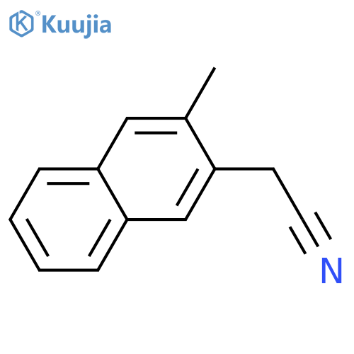 2-(3-methylnaphthalen-2-yl)acetonitrile structure