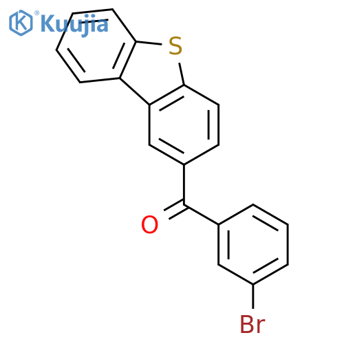 (3-bromophenyl)(dibenzo[b,d]thiophen-2-yl)methanone structure