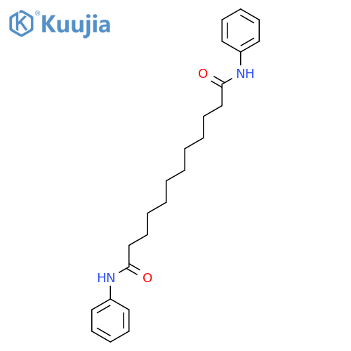 Dodecanediamide, N,N'-diphenyl- structure