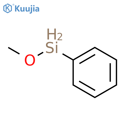 Benzene, (methoxysilyl)- structure