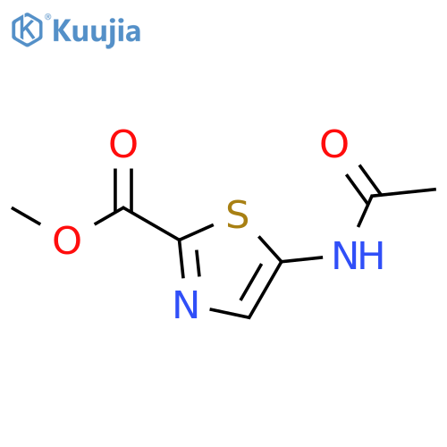 Methyl 5-acetamidothiazole-2-carboxylate structure