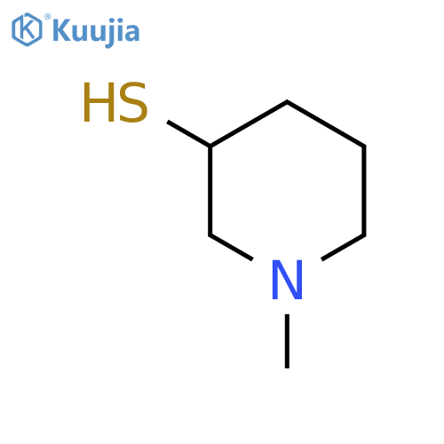 1-methylpiperidine-3-thiol structure