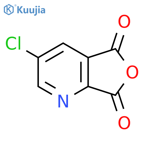 3-Chloro-furo3,4-bpyridine-5,7-dione structure