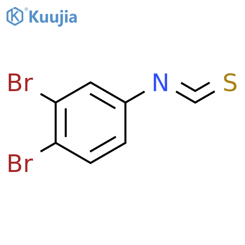 Benzene, 1,2-dibromo-4-isothiocyanato- structure