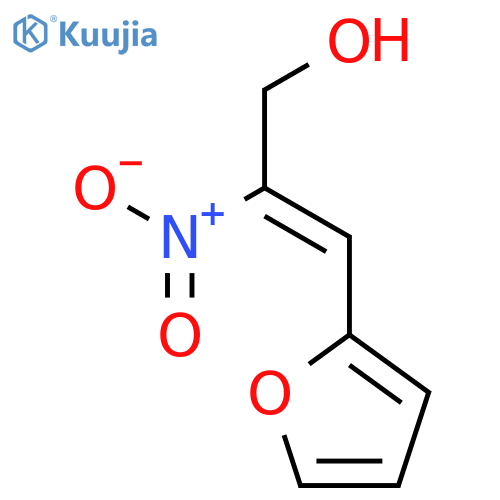 3-(2-furanyl)-2-nitro-2-Propen-1-ol structure