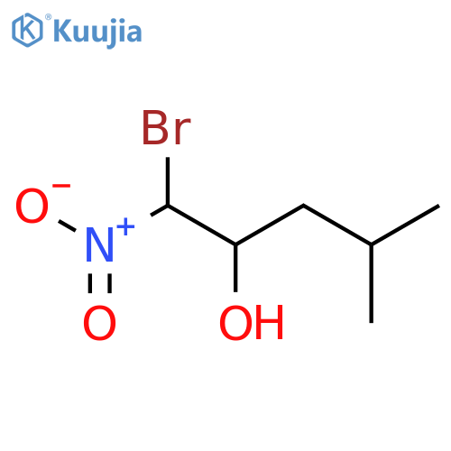 2-Pentanol, 1-bromo-4-methyl-1-nitro- structure