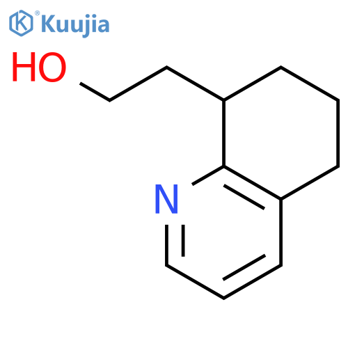 2-(5,6,7,8-tetrahydroquinolin-8-yl)ethan-1-ol structure