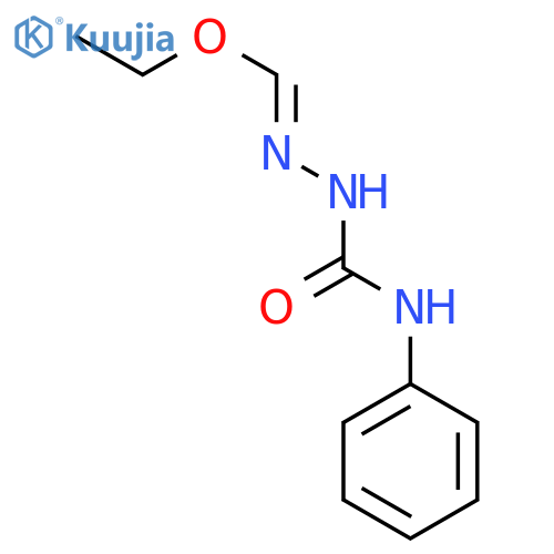 Methanehydrazonic acid, N-[(phenylamino)carbonyl]-, ethyl ester, (E)- structure