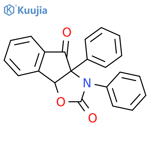 2H-Indeno[2,1-d]oxazole-2,4(3H)-dione, 3a,8b-dihydro-3,3a-diphenyl- structure