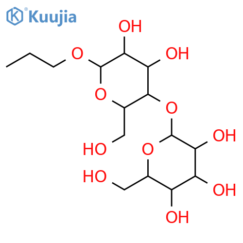 n-Propyl beta-lactoside structure
