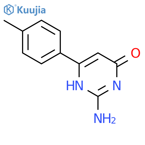 2-Amino-6-(4-methylphenyl)pyrimidin-4(3H)-one structure