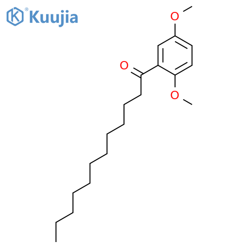 1-Dodecanone, 1-(2,5-dimethoxyphenyl)- structure