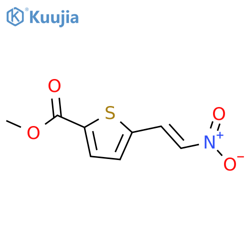 methyl 5-(2-nitroethenyl)thiophene-2-carboxylate structure