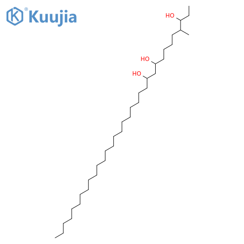 3,9,11-Tritriacontanetriol, 4-methyl- structure