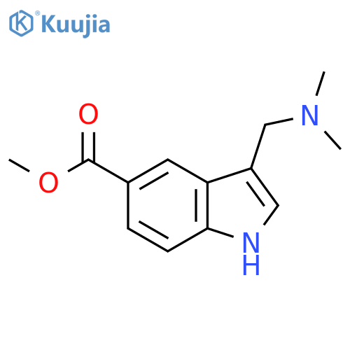 Methyl 3-(Dimethylamino)methyl-1H-indole-5-carboxylate structure