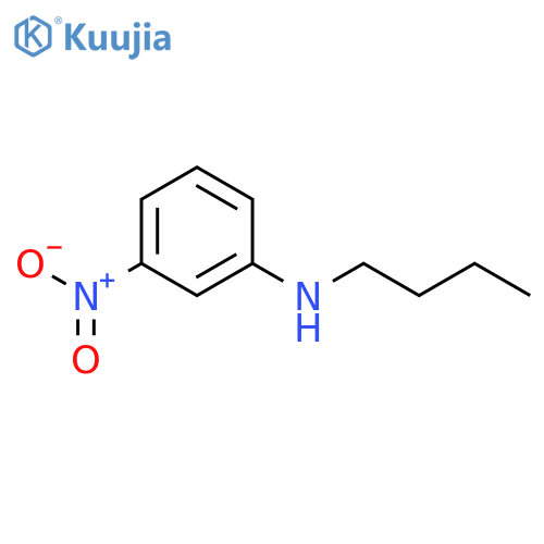 N-butyl-3-nitroaniline structure