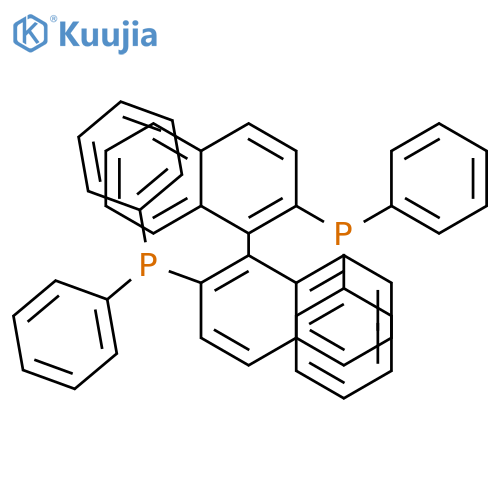 1.1'-Binaphthyl-2.2'-diphemyl phosphine structure