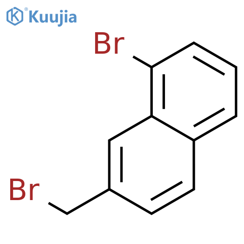 8-BROMO-2-HYDROXYMETHYLNAPHTHALENE structure