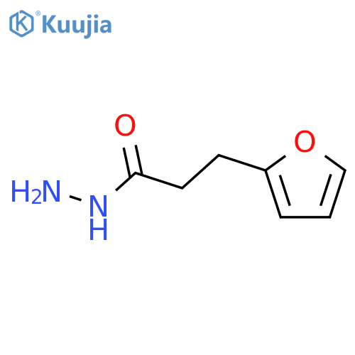 3-(furan-2-yl)propanehydrazide structure
