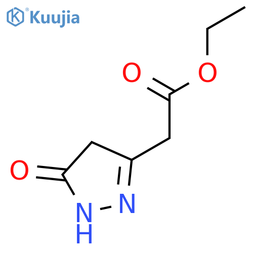 4,5-dihydro-5-oxo-1H-Pyrazole-3-acetic acid ethyl ester structure