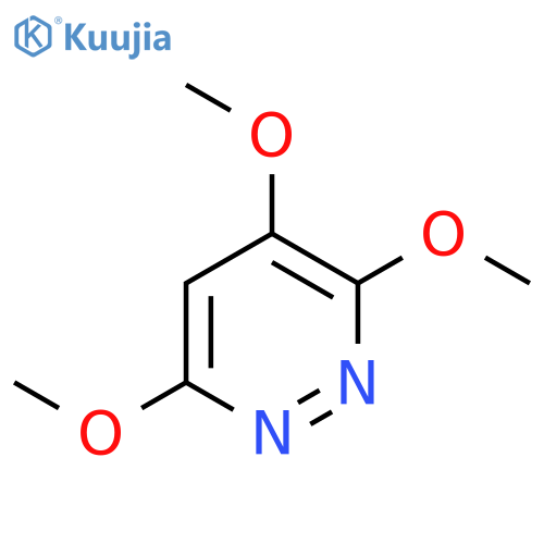 3,4,6-trimethoxy-Pyridazine structure