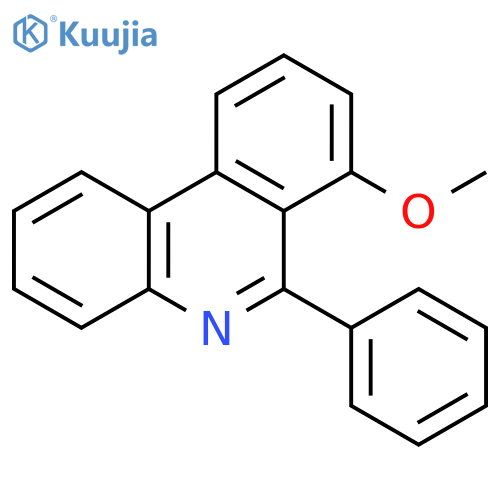 Phenanthridine, 7-methoxy-6-phenyl- structure